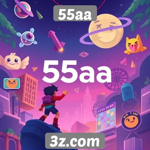 55aa plataforma de jogos ganha novos recursos