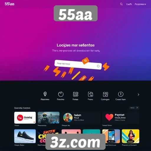 Novos recursos de personalização no site 55aa