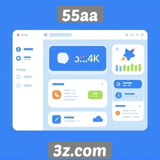 Explorando a interface amigável do 55aa