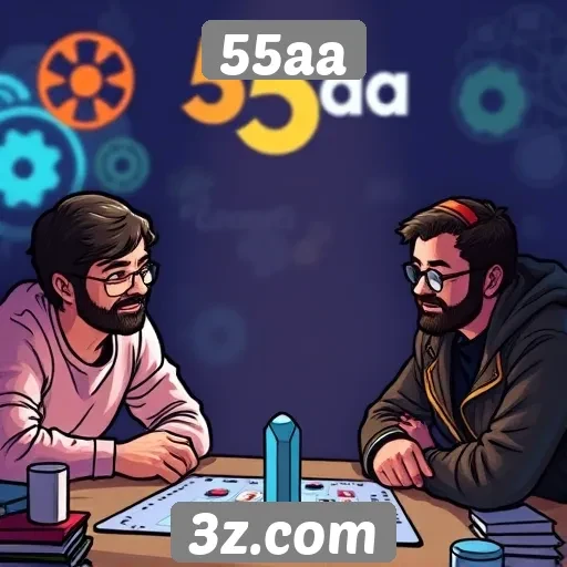 Entrevista com desenvolvedores sobre 55aa e seus jogos