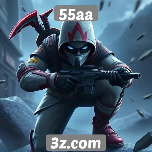 Novo lançamento de jogos no site 55aa