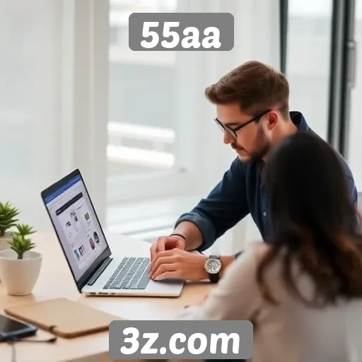 Avaliação da experiência do usuário no site 55aa